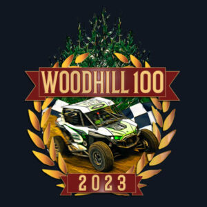 Woodhill 100 2023 Official Tee Shirt - Mens - SM up to 3XL Design