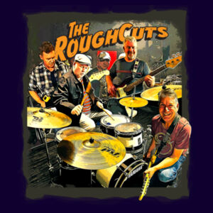 The Roughcuts Band Mens Tee Shirt - All colours - all sizes - pic on front only Design