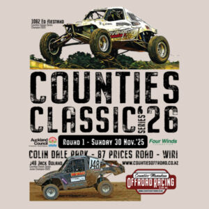 The Counties Classic 2026 Round 1 Tee - Junior SizesA Design