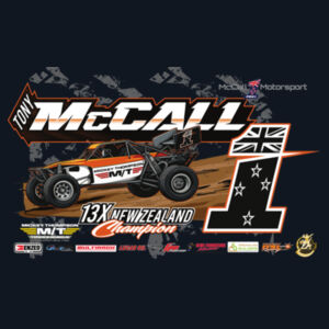 Tony McCall Offroad Racing Tee Shirt - All Sizes, All Colours & Quality Guaranteed. Design