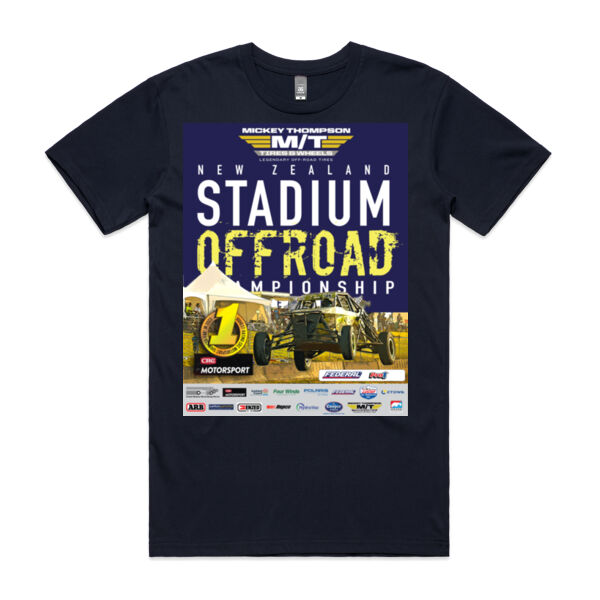 2023 Mickey Thompson New Zealand Stadium Offroad Champs - Brad Harvey - Mens Tee - SM to 3XL Thumbnail