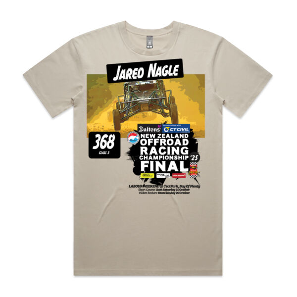 368 Jared Nagle ORANZ Final 2025 Tee Shirt - All Colours - All Sizes  Thumbnail