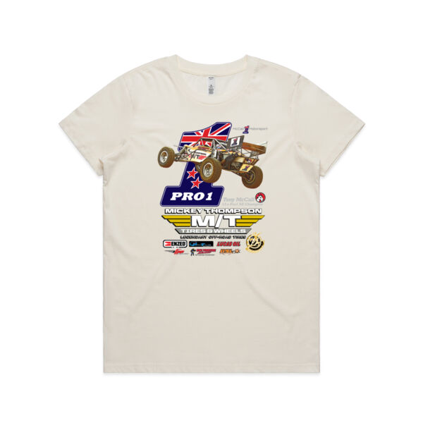 No1 Tony McCall 2025-26 Season Ladies Tee Shirt - Std sizes - Limited range of colours - quality guaranteed Thumbnail