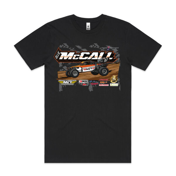 Ollie McCall Racing Mens Tee Shirt - all sizes, all colours and Quality Guaranteed Thumbnail