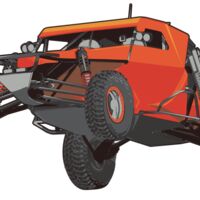Orange Offroad Racer Thumbnail