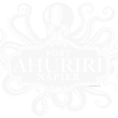 Port Ahuriri Napier Octopus White Thumbnail