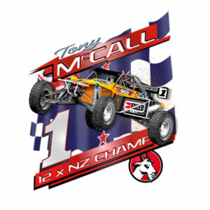 157 Tony McCall Womens Crop Tee - Print On Front - Good range of colours - most sizes - quality guaranteed Design