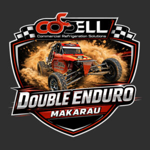 2026 CoSell Double Enduro Adults Tee - a good range of colours, all sizes - quality guaranteed Design