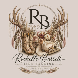 Rochelle Barrett Linedance ladies Tee - All sizes - Quality Guaranteed Design
