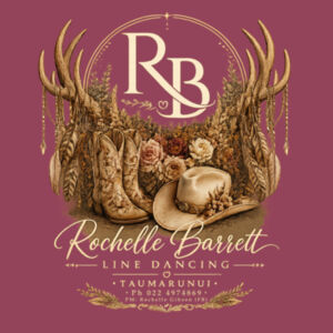 Rochelle Barrett Linedance ladies Tee - All sizes - Quality Guaranteed Design