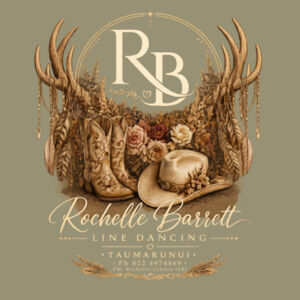 Rochelle Barrett Linedance Mens Tee - All sizes - Quality Guaranteed Design