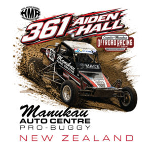 361 Aiden Hall Manukau Auto Centre Polo - HMR & Counties logos - White - All Sizes - Quality Guaranteed. Design