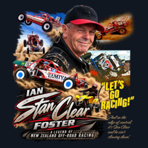 The Ian 'Stan Clear' Foster tribute tee - Ladies Black Tee - all sizes - quality guaranteed The Ian 'Stan Clear' Foster tribute tee - Ladies Black Tee - all sizes - quality guaranteed Design