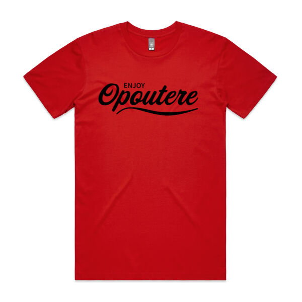Enjoy Opoutere -  The red Tee Shirt Thumbnail