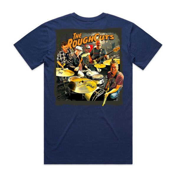 The Roughcuts Band Mens Tee Shirt - All colours - all sizes - pic on front only 2 Thumbnail