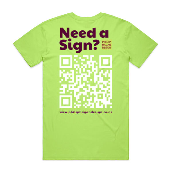 Need a Sign? Philip Hagan Design work Tee Shirt Thumbnail