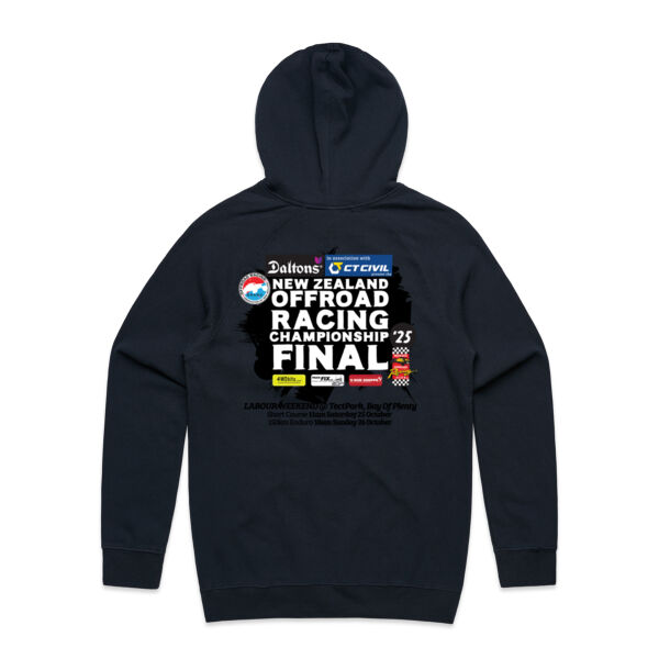 ORANZ NZ Offroad Racing Championship 2025 FINAL HOODIE - A few colours, all sizes Thumbnail