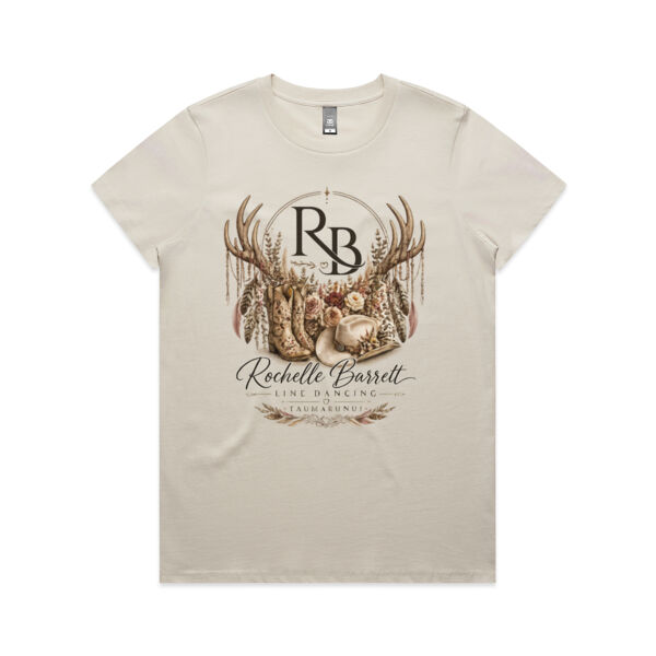 Rochelle Barrett Linedance ladies Tee - All sizes - Quality Guaranteed Thumbnail