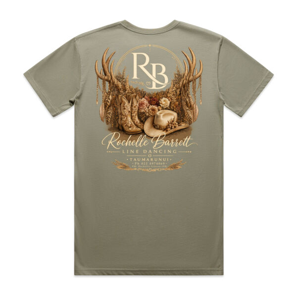 Rochelle Barrett Linedance Mens Tee - All sizes - Quality Guaranteed Thumbnail
