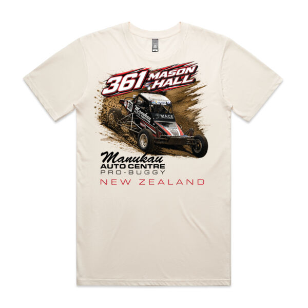 361 Mason Hall Manukau Auto Centre Tee Shirt - Light Colours - All Sizes - Quality Guaranteed. Thumbnail