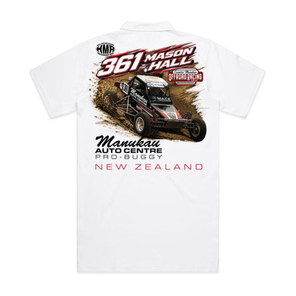 361 Mason Hall Manukau Auto Centre Tee Shirt - HMP & Counties logos - Light Colours - All Sizes - Quality Guaranteed. Thumbnail