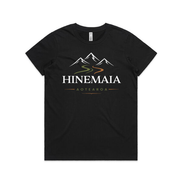 Hinemaia Ladies Tee-shirt - all sizes - print on both sides - quality guaranteed Thumbnail