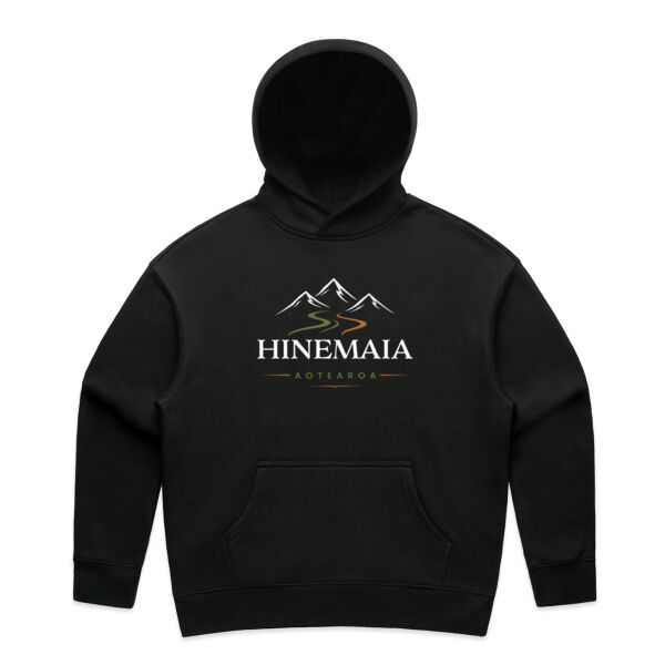 Hinemaia Ladies Hoodie- all sizes - print on both sides - quality guaranteed Thumbnail