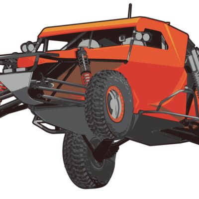 Orange Offroad Racer Thumbnail
