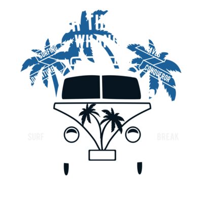 Whangamata Kombi Retro Tee Thumbnail