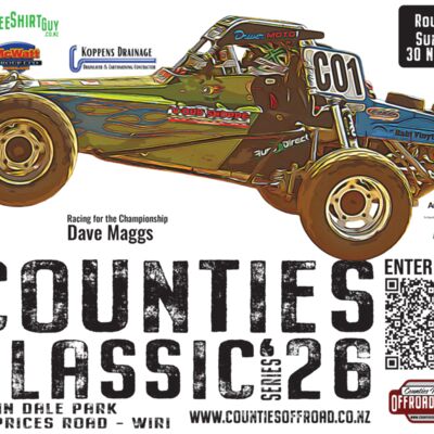 2026 Counties Classic Series Dave Maggs Tee Thumbnail