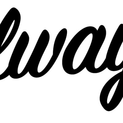 Always Tee Black lettering Thumbnail