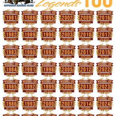 Woodhill 100 winners - LEGENDS Thumbnail